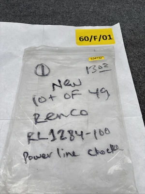 New | in-Stock Renco RL1284-100 Misc Electrical & Power Parts California US | Davliegogo LLC #1729196