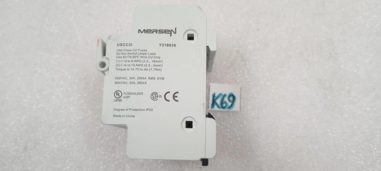 Used MERSEN Ferraz Shawmut USCC31 Fuses Arizona US | ASSET CONVERSION SPECIALISTS, INC. #312717