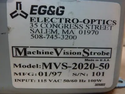 USED EG&G ELECTRO OPTICS MVS-2020-50