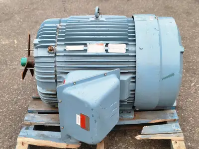 125 hp, 460 volts, 3565 rpm, 444TS Electric Motor