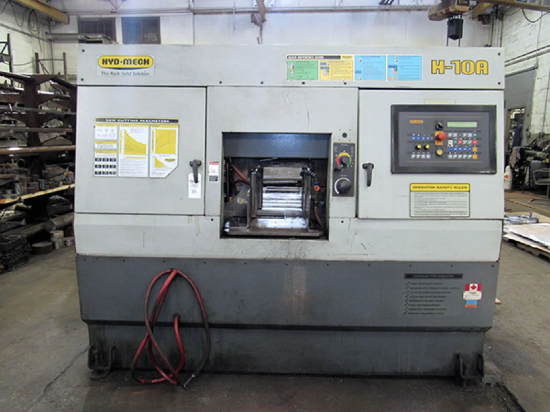 Used 2014 HYD-MECH H-10A HORIZONTL BAND SAW | Horizontal Band Saws