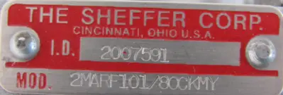 NEW SHEFFER 2MARF101/80CKMY CYLINDER 2MARF10180CKMY