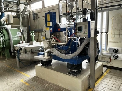Krettek ProCent P 63 B Pilot horizontal peeler centrifuge, 316L SS.