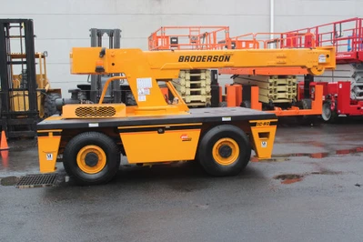 Used 2015 BRODERSON IC80-3J Rough Terrain Cranes Pennsylvania US | National Lift Equipment #1382423