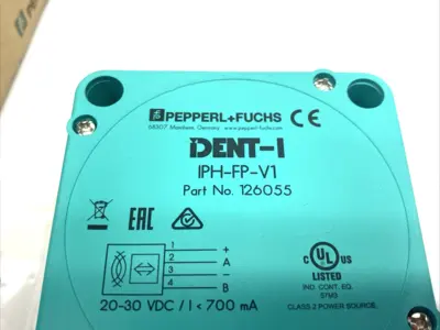 New | in-Stock Pepperl+Fuchs IDENTControl LF RFID Read/Write Head 126055 Sensors Michigan US | Maverick Industrial Sales #1424660