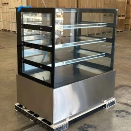 171-0328 47" Glass Donut Pastry Lighted Dry Bakery Case