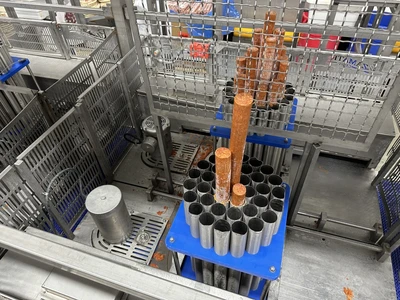 Pizzamatic (Grote) 2-Lane, 4-Head Meat/Pepperoni Slicer System