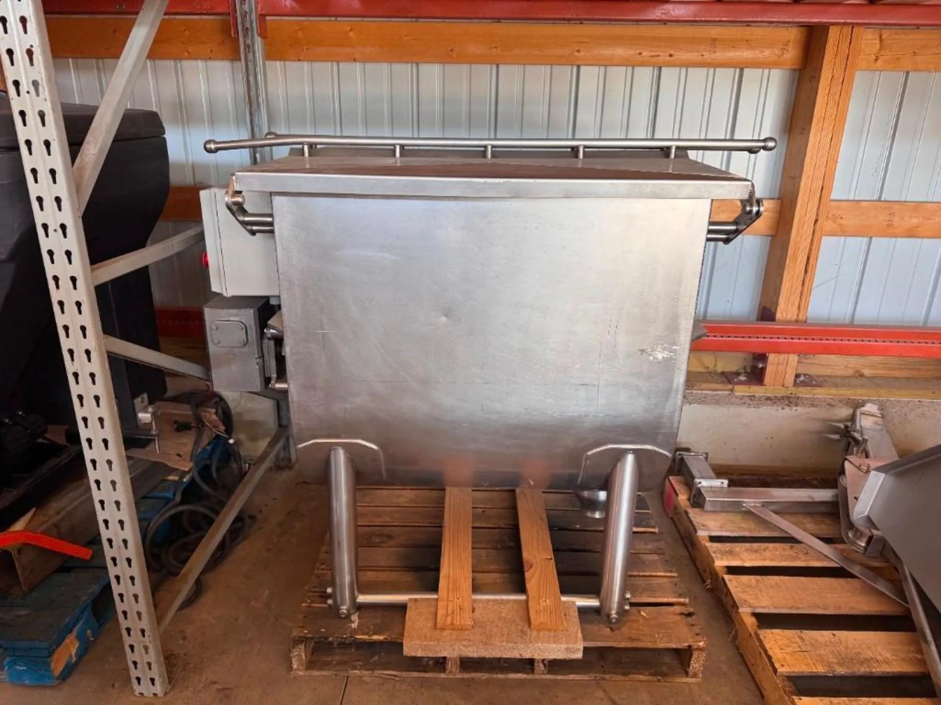 STAINLESS STEEL SINGLE SHAFT PADDLE MIXER