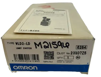 NEW OMRON WLD2-LD LIMIT SWITCH WLD2LD
