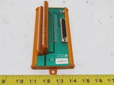 Reliance Electric 610296-3A Termination Board Terminal Block Connector Panel