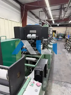 Used EGAN Flexo 4 Color 10.5” Press Web-fed press California US | Asset Liquidity International #1259567