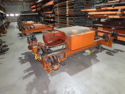 Cleveland Tramrail P&H 10 Ton Double Girder Underhung Bridge Crane Hoist 2-Speed