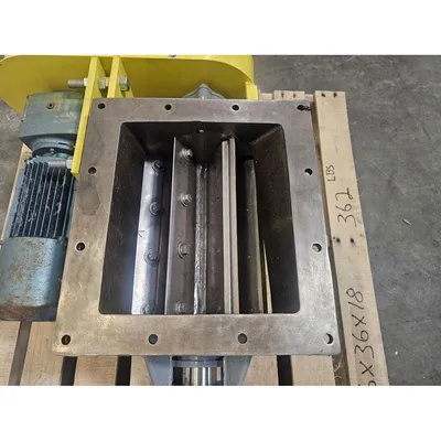 Used 10" Semco, Inc. Steel Rotary Airlock Valve