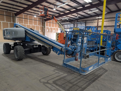 Used 2018 S-60X Genie Telescopic Boom Lifts Texas US | Stack Equipment #1418909