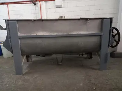 80 Cu Ft stainless steel double ribbon blender