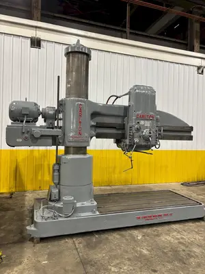 7' X 17" CARLTON MODEL #3A RADIAL ARM DRILL: STOCK 15026