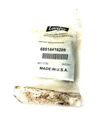 New | in-Stock LOVEJOY PIN & BLOCK U-JOINT D4B UJNT 3/8 X 3/8 N/KW N/SS BE Pins | Maverick Industrial Sales #1102479