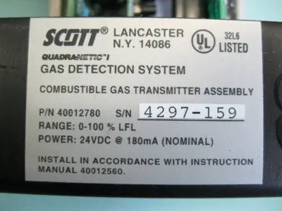 USED Scott 40012780