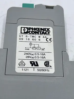 Used PHOENIX CONTACT PHOENIX CONTACT UT 6-TMC M 4A Misc Electrical & Power Parts | ND Industrial Surplus #1215385