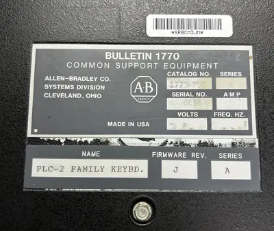 Used ALLEN-BRADLEY 1770-FDC Programmable Logic Controllers Ohio US | Surplus Asset Holdings #1236930