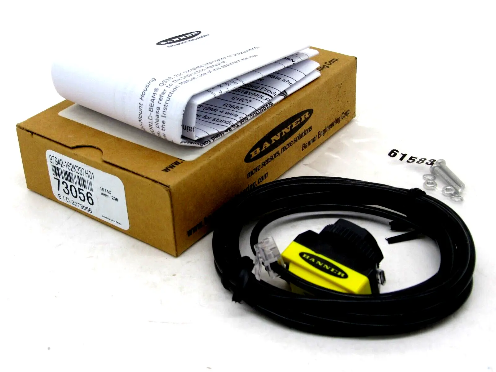 NEW BANNER QS18VN6LPQ-73056 SENSOR QS18VN6LPQ73056