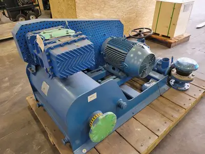 Rotary Blower Assembly MB4502 w/ 30 hp Motor