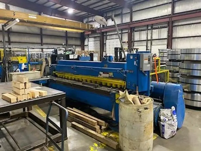10' x 1/4" Wysong Shear (Used)