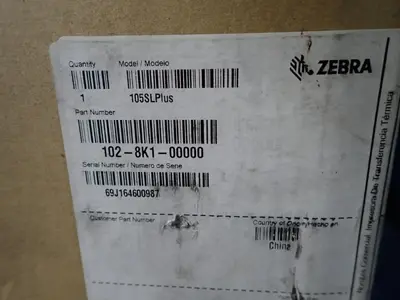 NEW ZEBRA 105SLPLUS