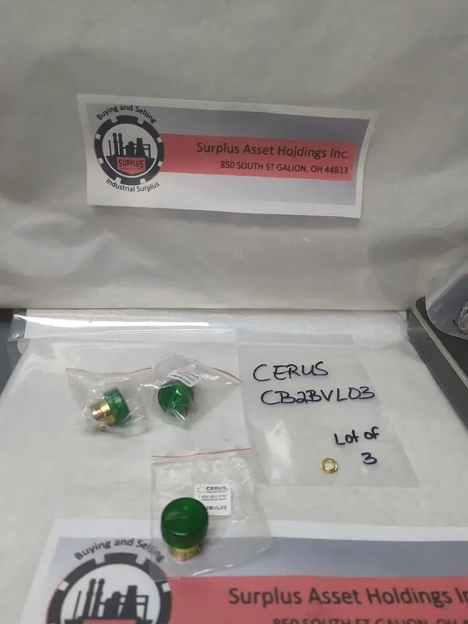 New | in-Stock CERUS CB2BVL03 Miscellaneous Equipment (Electrical & Power) | Surplus Asset Holdings #1199486