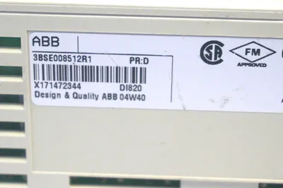 USED ASEA BROWN BOVERI 3BSE008512R1 INPUT MODULE