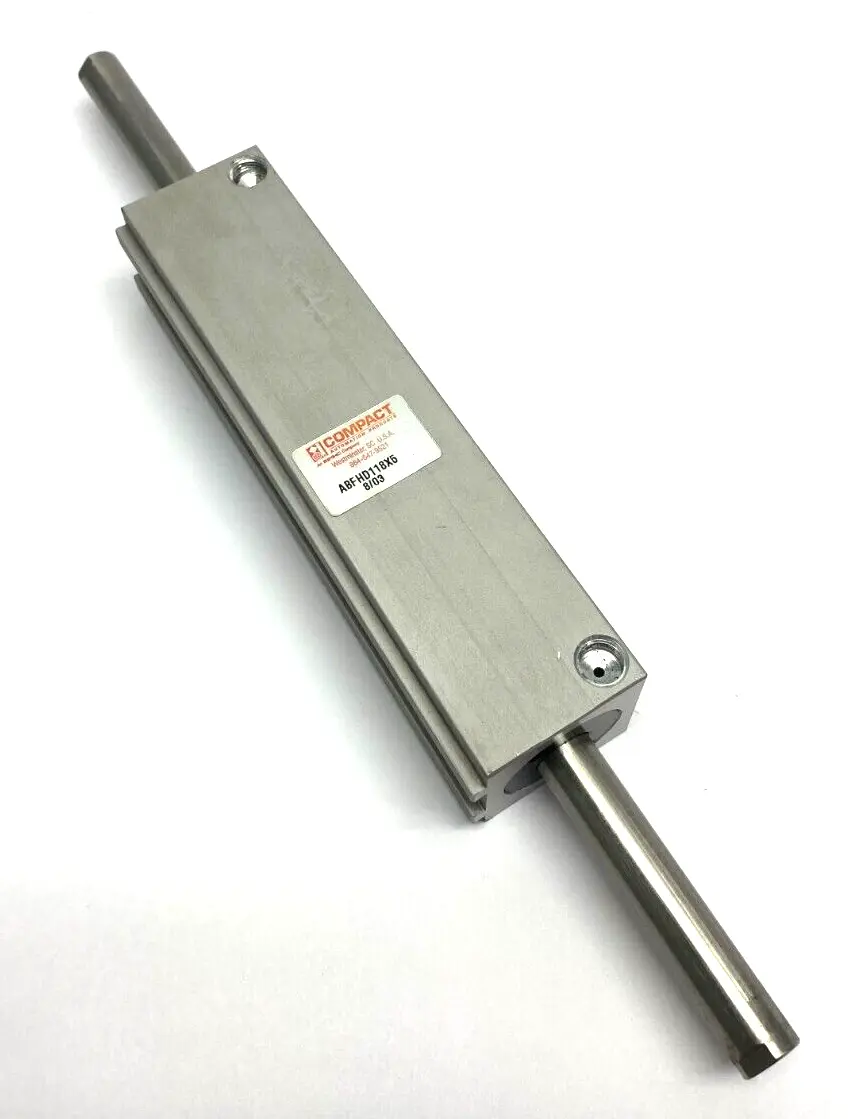 ABFHD118X5 | Compact Automation  Pneumatic Cylinder Dual-Ended Single Rod - Used