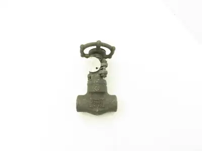 Bonney Forge Fig WL 12 Gate Valve 3/4" Socket Weld 800lb Forged Steel