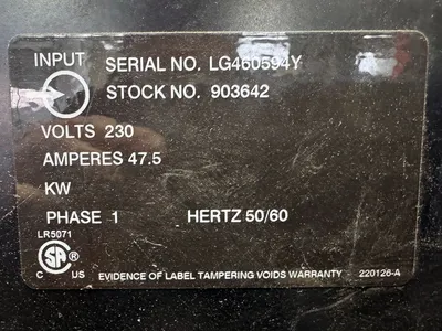 Used MILLER THUNDERBOLT XL 225/150 AC/DC Arc Welders Pennsylvania US | ESCA Blast #867852