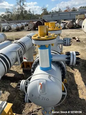 Used Wuxi Chemical Equipment Shell & Tube Heat Exchanger, 234 Sq Ft, Duplex 2205, 2023