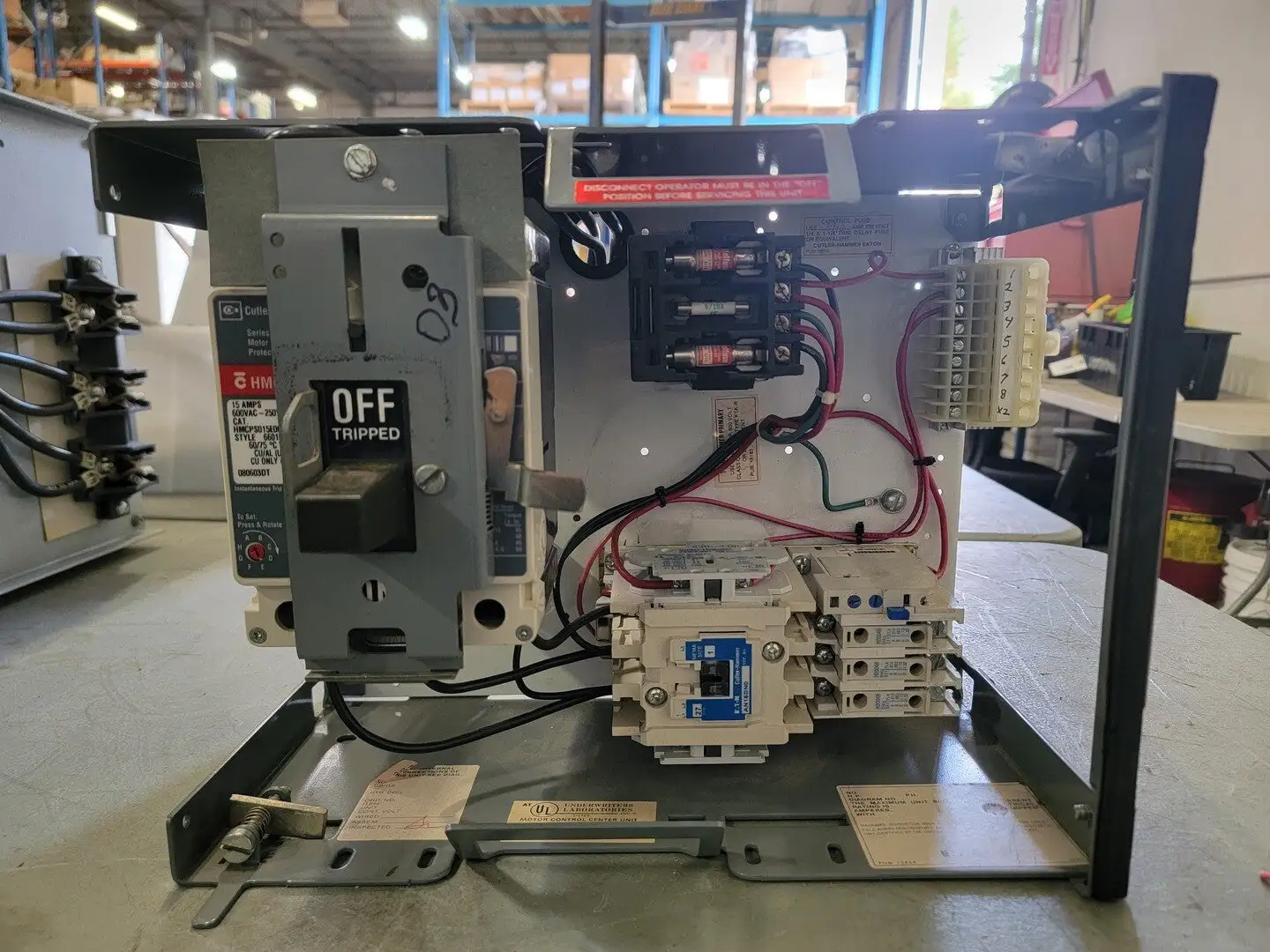 MCC Unit 10 hp, Nema 1