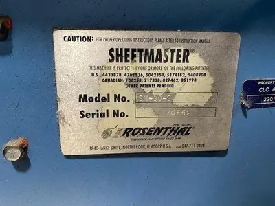 USED ROSENTHAL SM - 30S