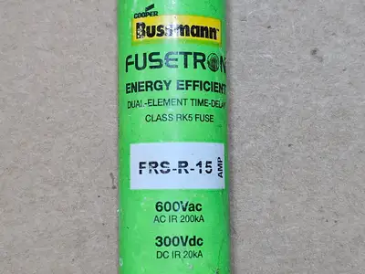Used BUSSMANN FRS-R-15 Fuses British Columbia CA | Lenmark #1488984