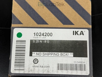 NEW IKA S25N-8G