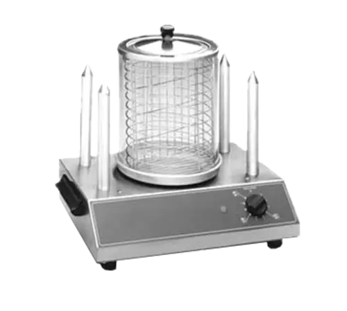 Equipex CS4E Hot Dog Steamer w/ 40 Hot Dog Capacity & 4 Toasting Spikes, 120v