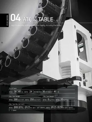 HYUNDAI WIA CNC MACHINE TOOLS KF6700B II 8K Vertical Machining Centers | Hillary Machinery (14)