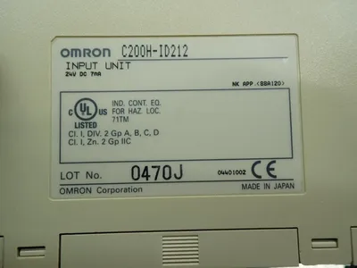 USED OMRON C200HID212