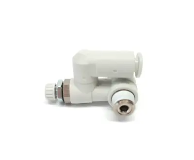 ASP330F-01-06S | SMC  Elbow Fitting, Flow Control & Pilot Check Valve 6mm OD Tube - New Other