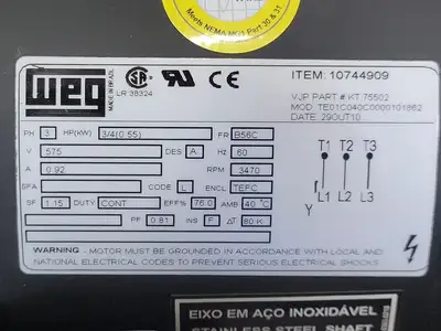 NEW WEG TE01C040C0000101862
