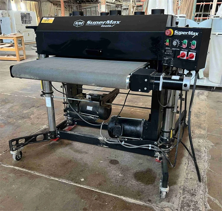 Used SUPER MAX SUPER BRUSH Denibbing Sanders California US | MachineryMax #1321503