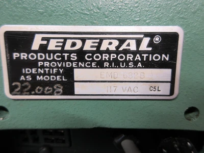 Used FEDERAL EMD-632B Lab Inspection Minnesota US | Machinesused.com #1271444