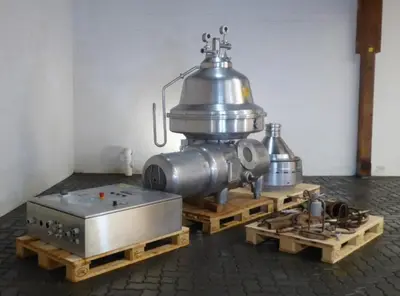 Westfalia CNB 215-01-076 bacteria separator, 316SS.
