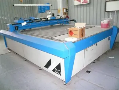USED MECAMATIC ENGRAVING MACHINE X: 3500 - Y: 1700 MM