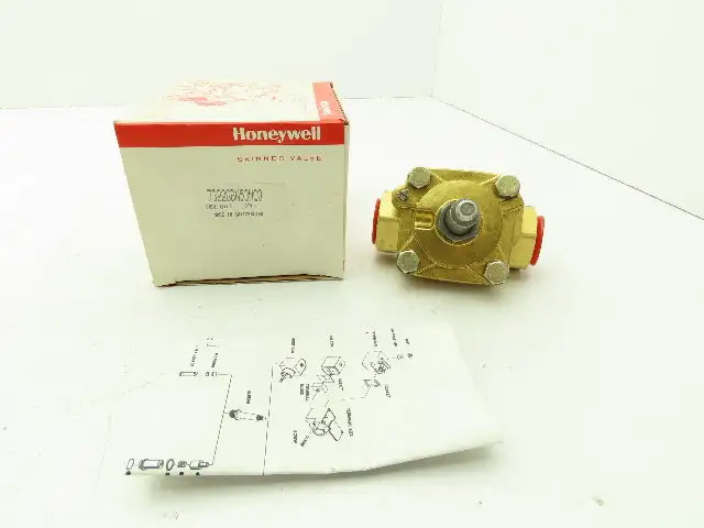 Honeywell 7322GBN53NCO 2-Way Skinner Solenoid Valve 3/4" NPT N.O. 5-230 psi