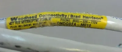 Woodhead Connectivity / Brad Harrison - DNDG02A-M010 Cable Cord 5E