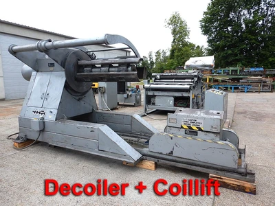 USED IOWA SLITTING & CUT TO LENGTH 1600 X 3 X 12 TON CNC